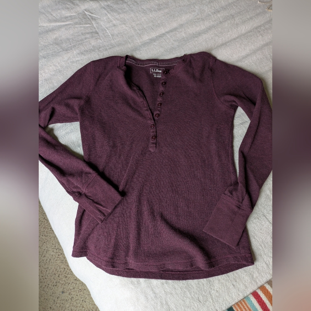 Ll Bean Henley, Xs